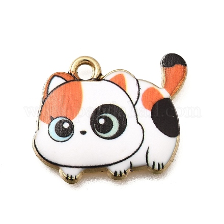 Подвески из эмали и сплава ENAM-D302-01LG-03-1