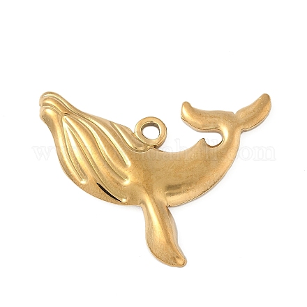 Подвески в виде китов из нержавеющей стали 304 STAS-S186-05B-G-1