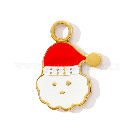 Подвески из нержавеющей стали 304 с эмалью STAS-OY001-77G-1