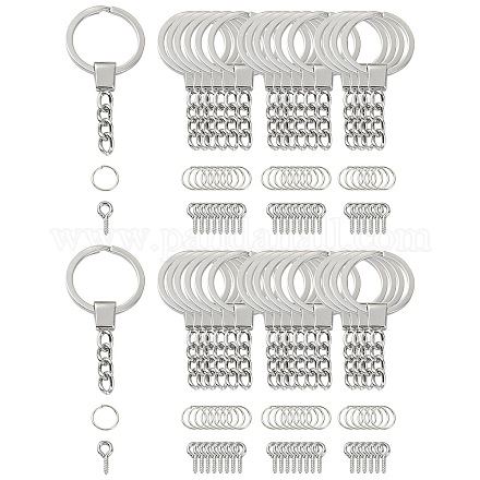 10 шт. Железные брелоки для ключей IFIN-YW0003-37P-1