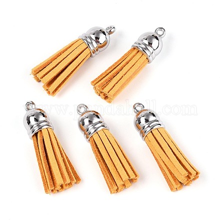 Искусственные замши кисточкой подвесные украшения X-FIND-R095-027P-1