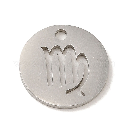 Не тускнеющие подвески из нержавеющей стали 201 STAS-E217-10P-01-1