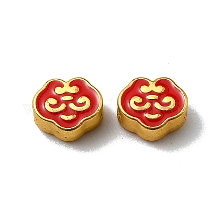 Ccb пластиковые европейские бусины CCB-P015-07G-01-1