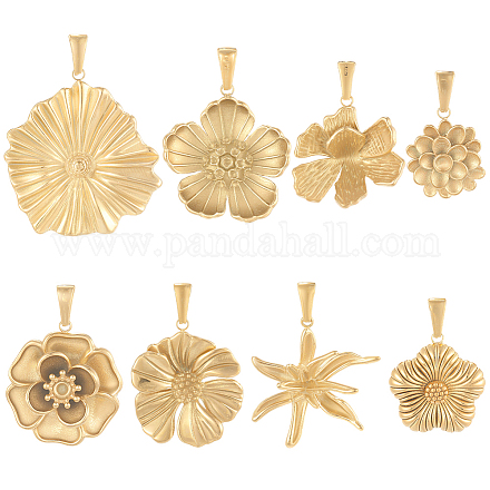 8 шт. 8 стиля подвески из нержавеющей стали 304 STAS-BBC0007-59-1