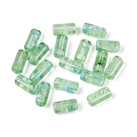 Прозрачные стеклянные бусины Пикассо SEED-N010-02H-1