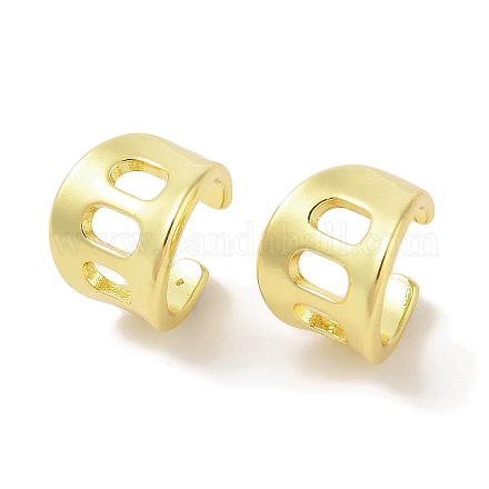 Серьги-манжеты из латуни EJEW-I305-21G-1