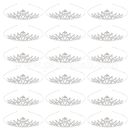 Резинки для волос со стразами для девочек&nbsp;LS-OHAR-WH0001-25-1