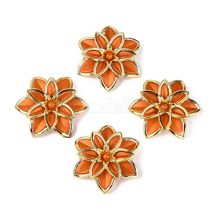 Матовые акриловые бусины OACR-N159-01B-1