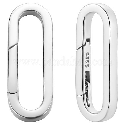 1 шт. 925 кольца-пружинки из стерлингового серебра FIND-BBC0003-39-1