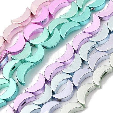 Гальванические нити из синтетических немагнитных гематитовых бусин G-H327-B01-01-1