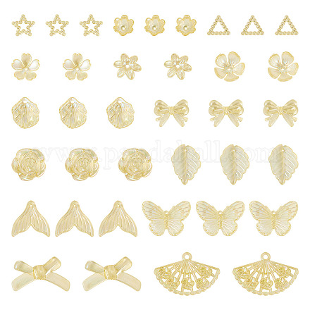 182шт 100г прозрачные акриловые бусины OACR-TA0003-69B-1