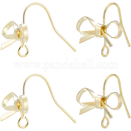 20 шт латунные серьги крючки KK-BBC0019-90-1