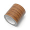 Non-woven Fabrics Imitation Wood Grain Adhesive Tape, Oakwood Grain Repair Tape Patch, Flat, Peru, 57mm, about 4.57m/roll