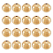 Brass Beads, Nickel Free, Round, Real 18K Gold Plated, 11x11.5mm, Hole: 1.8mm, 20pcs/box