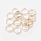 Brass Linking Rings, Golden, 16x0.7~1mm, Inner Diameter: 15mm, about 165pcs/20g