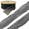 Polyester Ribbons, for Gift Wrapping, Black, 1 inch(25mm)