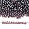 MIYUKI 3.4mm Drop Beads, Japanese Seed Beads, Transparent Colours Lustered, (DP170) Transparent Dark Smoky Amethyst Luster, 3.4x3mm, Hole: 0.65mm, about 900pcs/50g