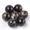 Acrylic Beads, Imitation Gemstone Style, Round, Camel, 13.5~14x13mm, Hole: 2mm, about 330pcs/500g
