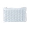 PVC Bubble Out Bags, Zip Lock Bags, for Jewelry Storage, Jewelry Organizer Portable, Rectangle, Gainsboro, 15x10x0.7cm