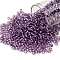 TOHO 8/0 Round Beads, Japanese Seed Beads, (2219) Silver Lined Light Grape, 3mm, Hole: 1mm, about 1110pcs/50g