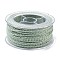 20M Nylon Twisted Round Cord, for Bag Strap Making, Pale Turquoise, 2mm, about 21.87 Yards(20m)/Roll