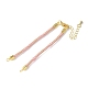 Нейлона шнур браслеты MAK-C003-02G-57-1