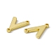 Стойка покрытие латунная буква соединительные подвески KK-C007-38G-V-2