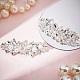 2 шт. 2 заколки для волос с цветочным кристаллом и стразами OHAR-GF0001-25-4