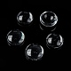 Прозрачные стеклянные кабошоны X-GGLA-R026-8mm-6