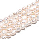 Нити из натурального культивированного пресноводного жемчуга PEAR-N028-04-2