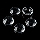 Прозрачные стеклянные кабошоны X-GGLA-R026-14mm-4