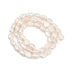 Нити из натурального культивированного пресноводного жемчуга PEAR-P064-20I-02A-01-3