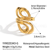 Кольца-манжеты из нержавеющей стали 304 для женщин ET1002-3