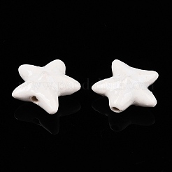 Фарфоровые бусины ручной работы&nbsp;PORC-N008-03F