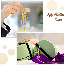 30 шт. 10 стиля подвески в виде улыбающегося лица из сплава эмали и стеклянных семян&nbsp;HJEW-YW00143