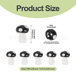 1 нить бусины лэмпворк ручной работы&nbsp;LAMP-TA0001-84L