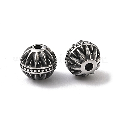 Ретро-бусины из хирургической нержавеющей стали 316&nbsp;STAS-L307-17AS-02