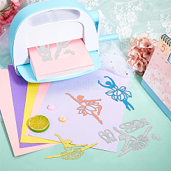 Углеродистая сталь разрезает трафареты DIY-WH0309-1682