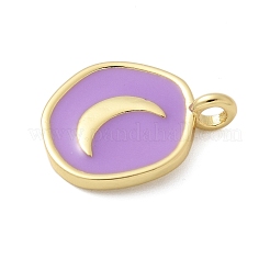 Латунь эмаль подвески&nbsp;KK-P293-11G