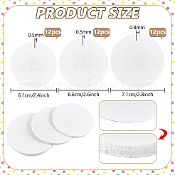 36 шт. 3 стиля инструментов для работы с акварелью из древесной массы&nbsp;DRAW-BC0001-02