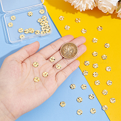 50 шт. Латунные бусины KK-BC0013-25A