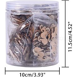 Деревянные кабошоны WOOD-NB0001-17