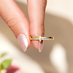 Кольца из сплава со стразами простые PW-WGCCD43-02