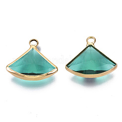 Прозрачные стеклянные подвески GLAA-N038-12E