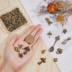 68 шт. 17 стиля подвески из сплава в тибетском стиле FIND-HY0001-91