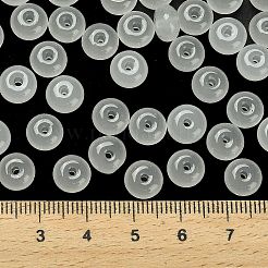 Стеклянные бусины прозрачных цветов SEED-C001-03C-04