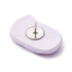 6 шт. 6 стиля смешанной формы со словами из непрозрачной смолы для рисования&nbsp;AJEW-TB00015