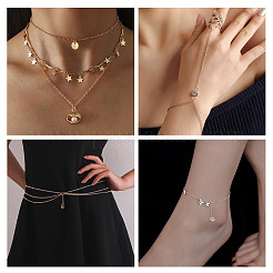 Набор для изготовления ожерелья из цепочки своими руками&nbsp;DIY-BT0001-39