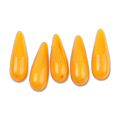 Смола имитация янтарных бусин RESI-N034-07-K04