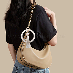 1 брелок из искусственной кожи с кисточками на запястье&nbsp;BJEW-CL0001-30A